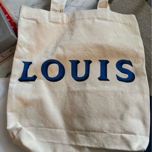 LV Louis 200 exhibition tote bag